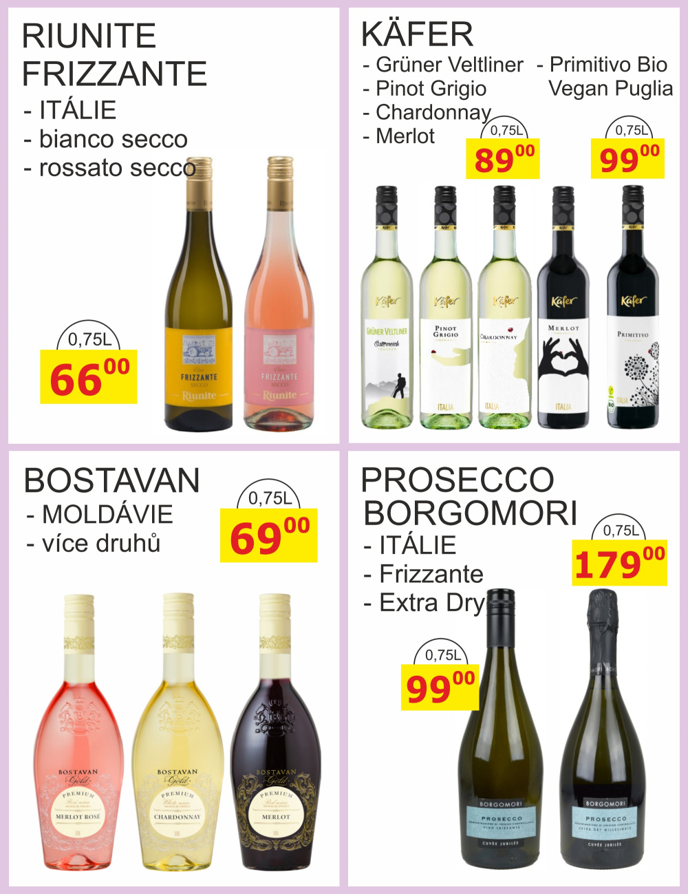 Leták BENE NÁPOJE leták - strana 54