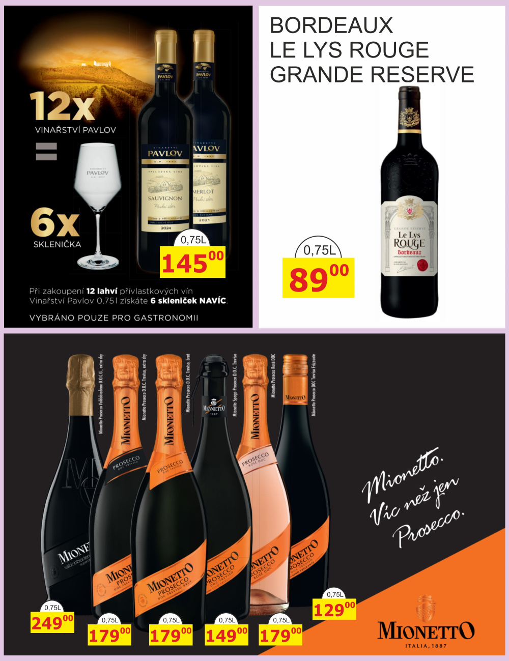 Leták BENE NÁPOJE leták - strana 55