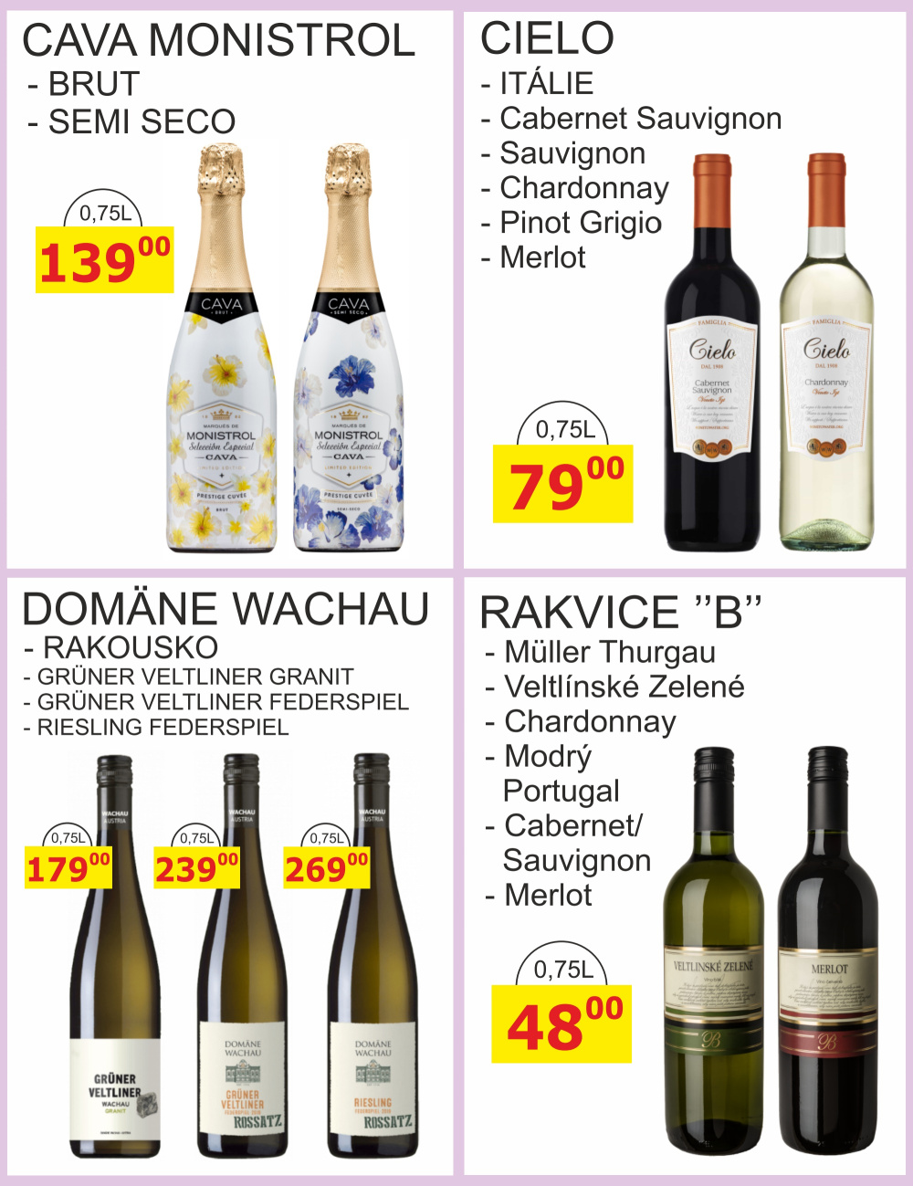 Leták BENE NÁPOJE leták - strana 59