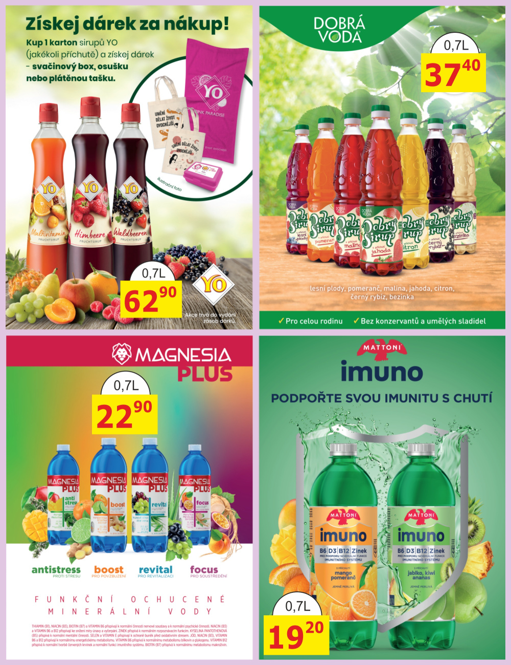 Leták BENE NÁPOJE leták - strana 6