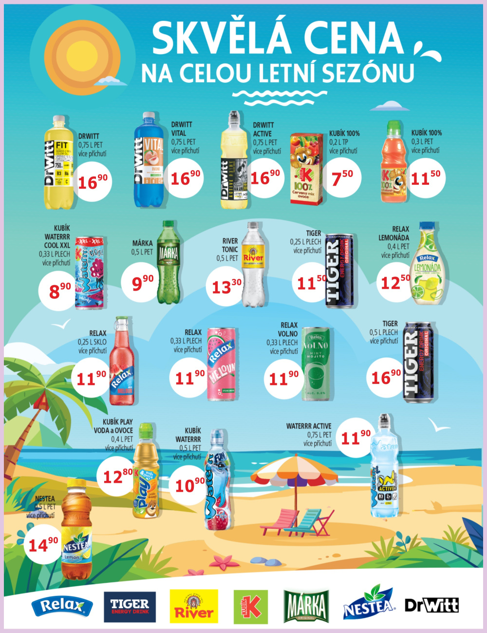 Leták BENE NÁPOJE leták - strana 9