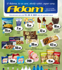 Akční leták ADAM POTRAVINY 