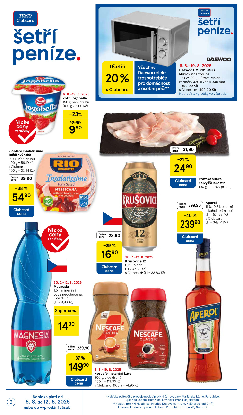 Leták Tesco hypermarket leták - strana 2