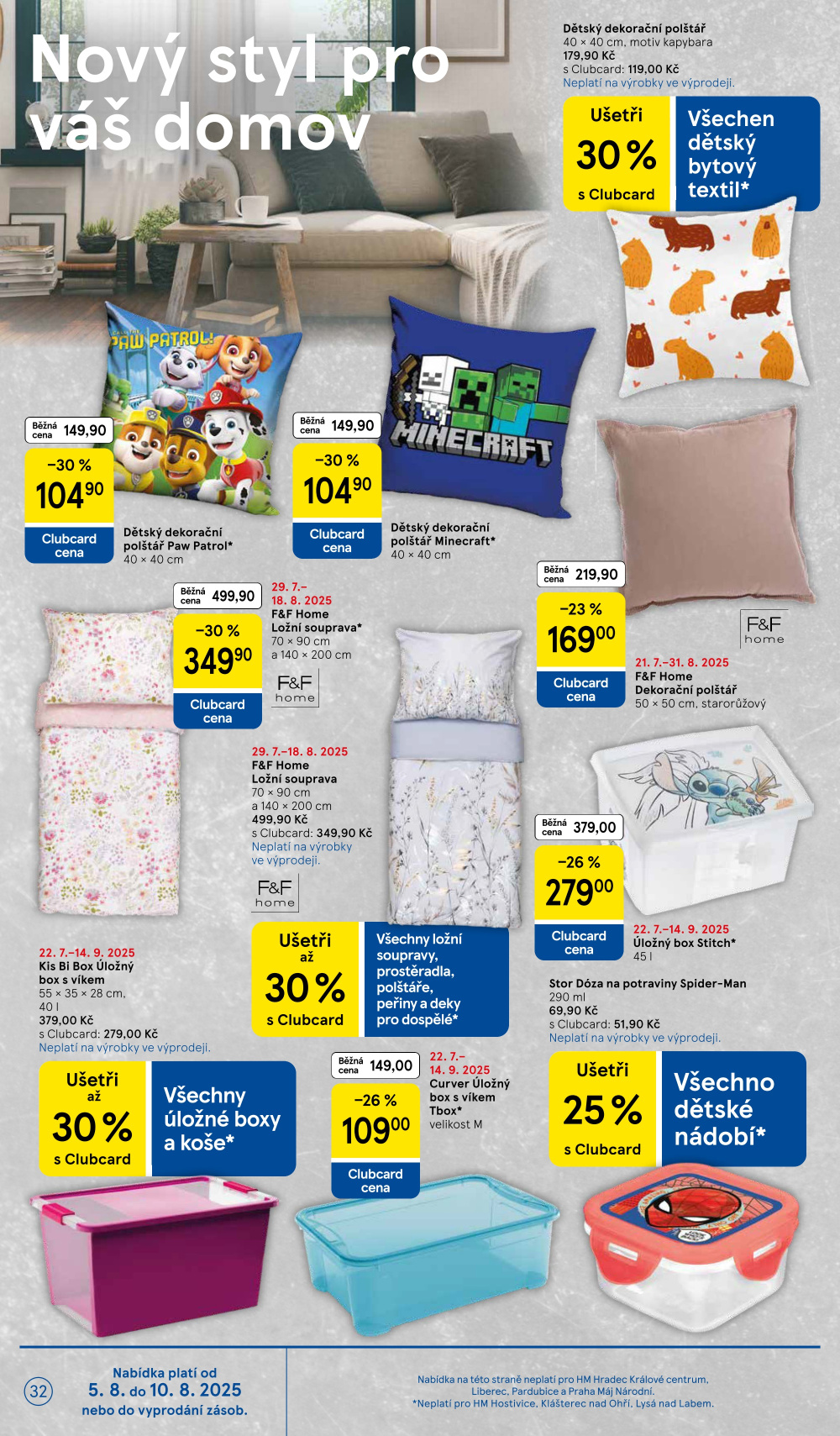 Leták Tesco hypermarket leták - strana 32