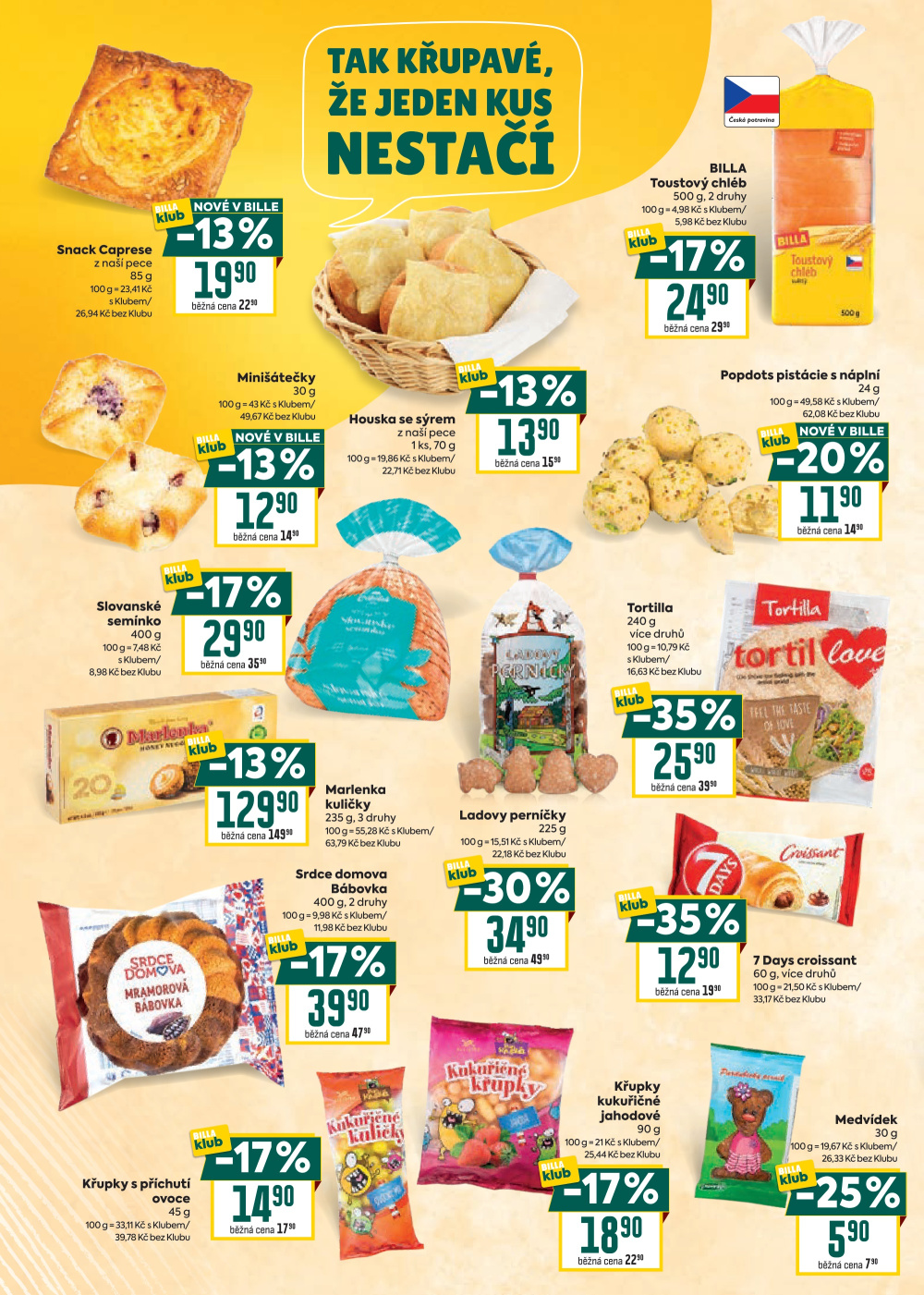 Leták BILLA leták - Hurá zpátky do školy - strana 10