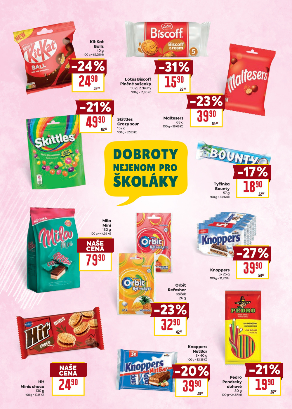 Leták BILLA leták - Hurá zpátky do školy - strana 14