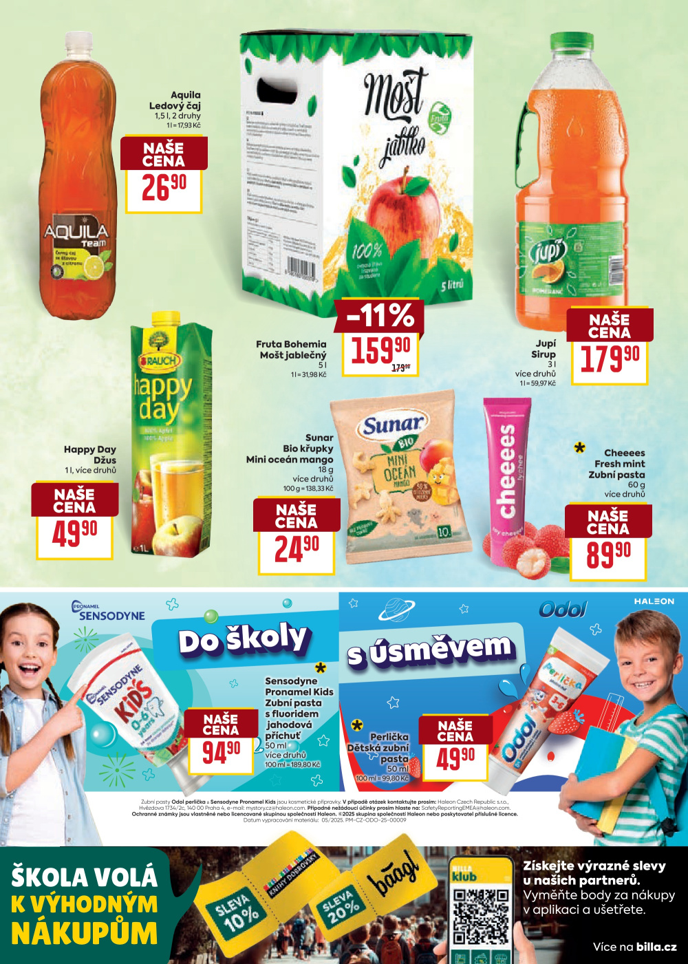 Leták BILLA leták - Hurá zpátky do školy - strana 17