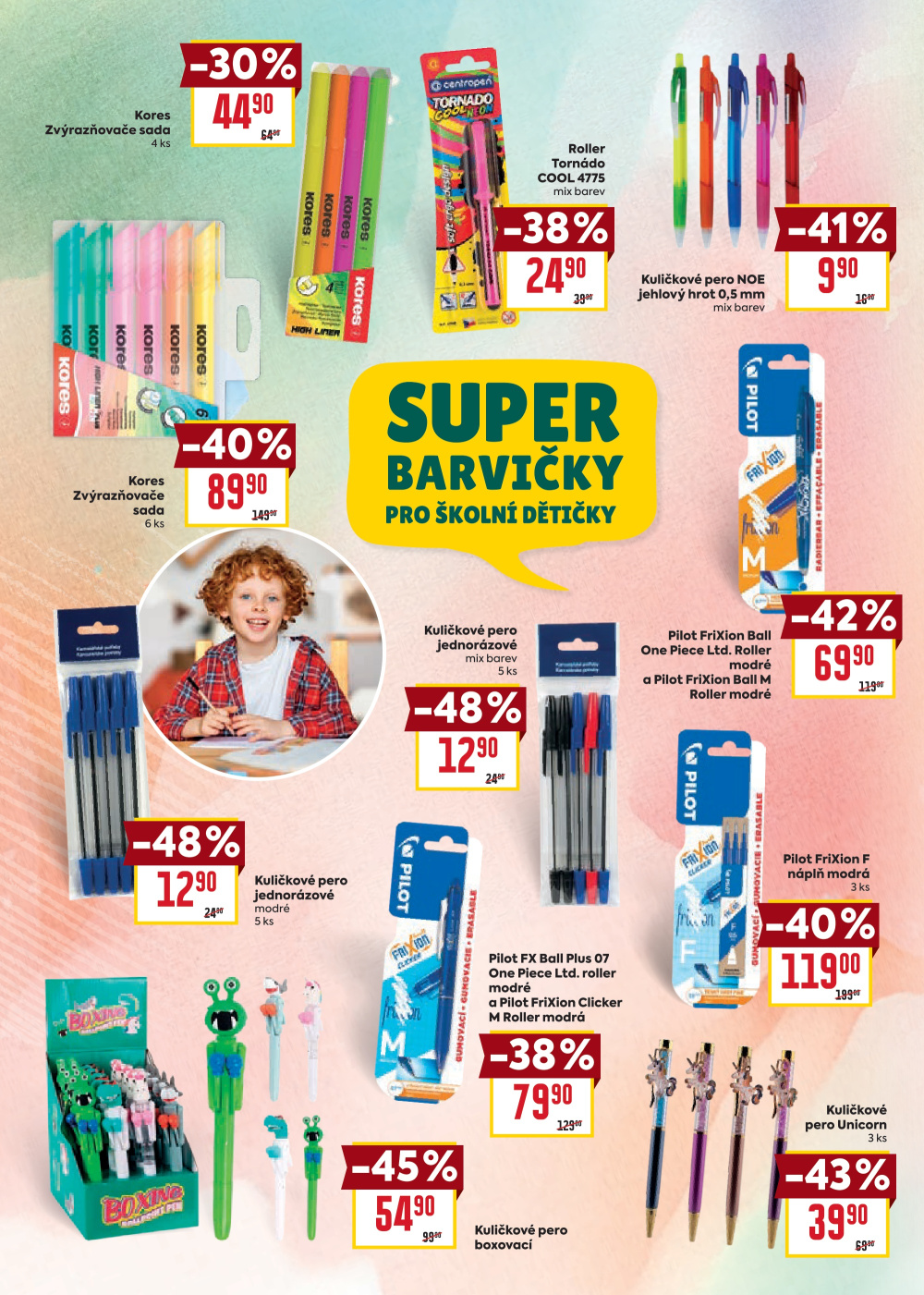 Leták BILLA leták - Hurá zpátky do školy - strana 2