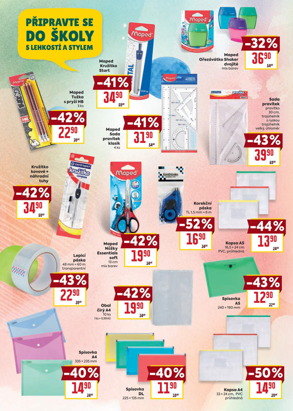 Leták BILLA leták - Hurá zpátky do školy - strana 6