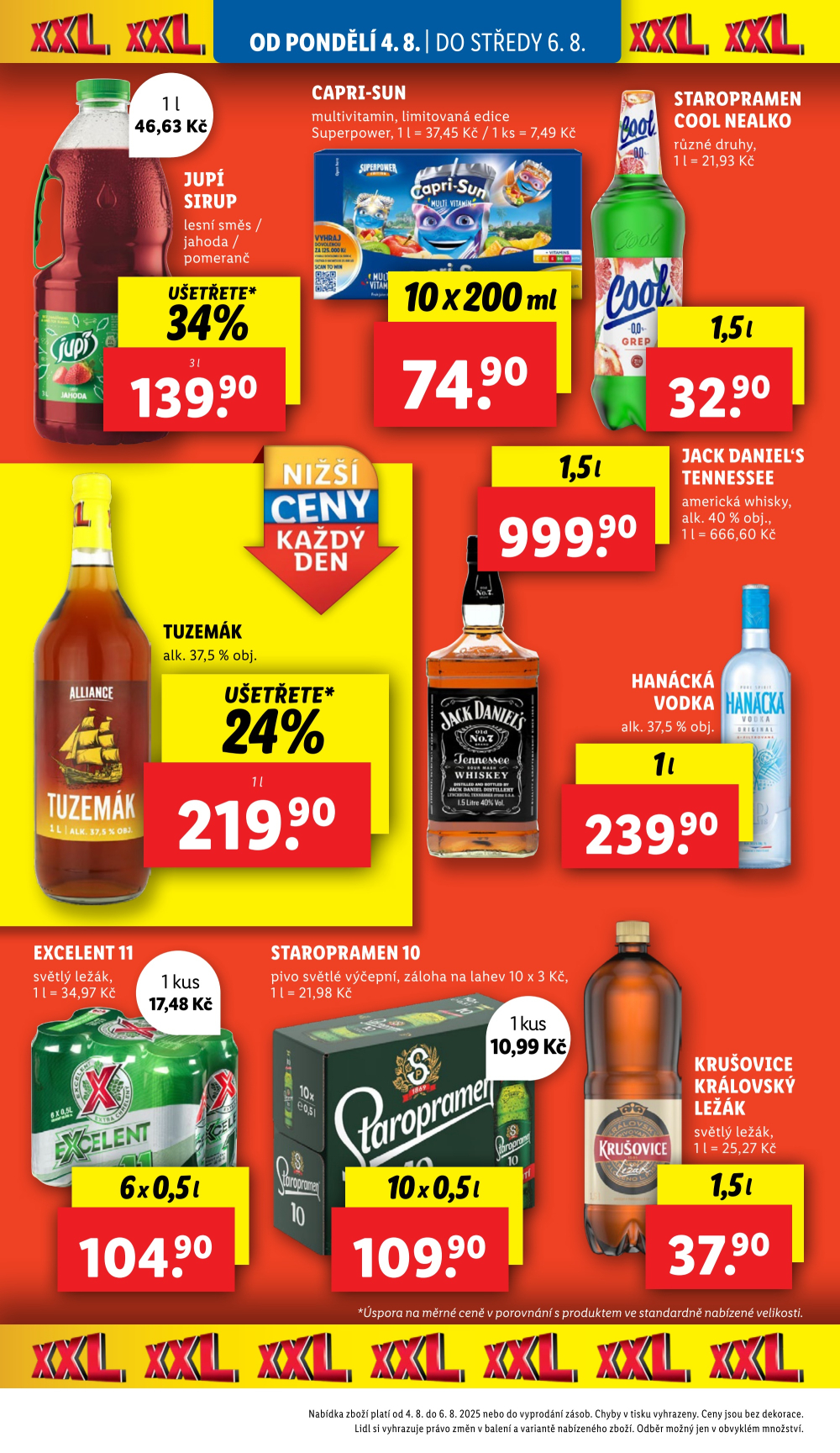 Leták Lidl leták od pondělí - Hurá do lavic - strana 18