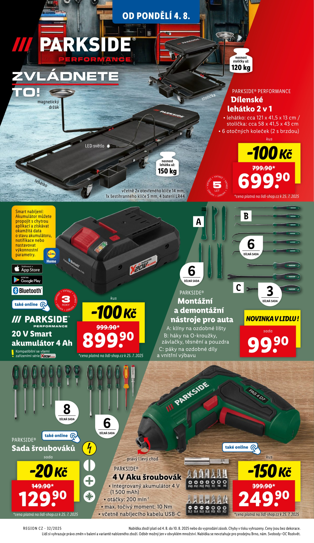 Leták Lidl leták od pondělí - Hurá do lavic - strana 34