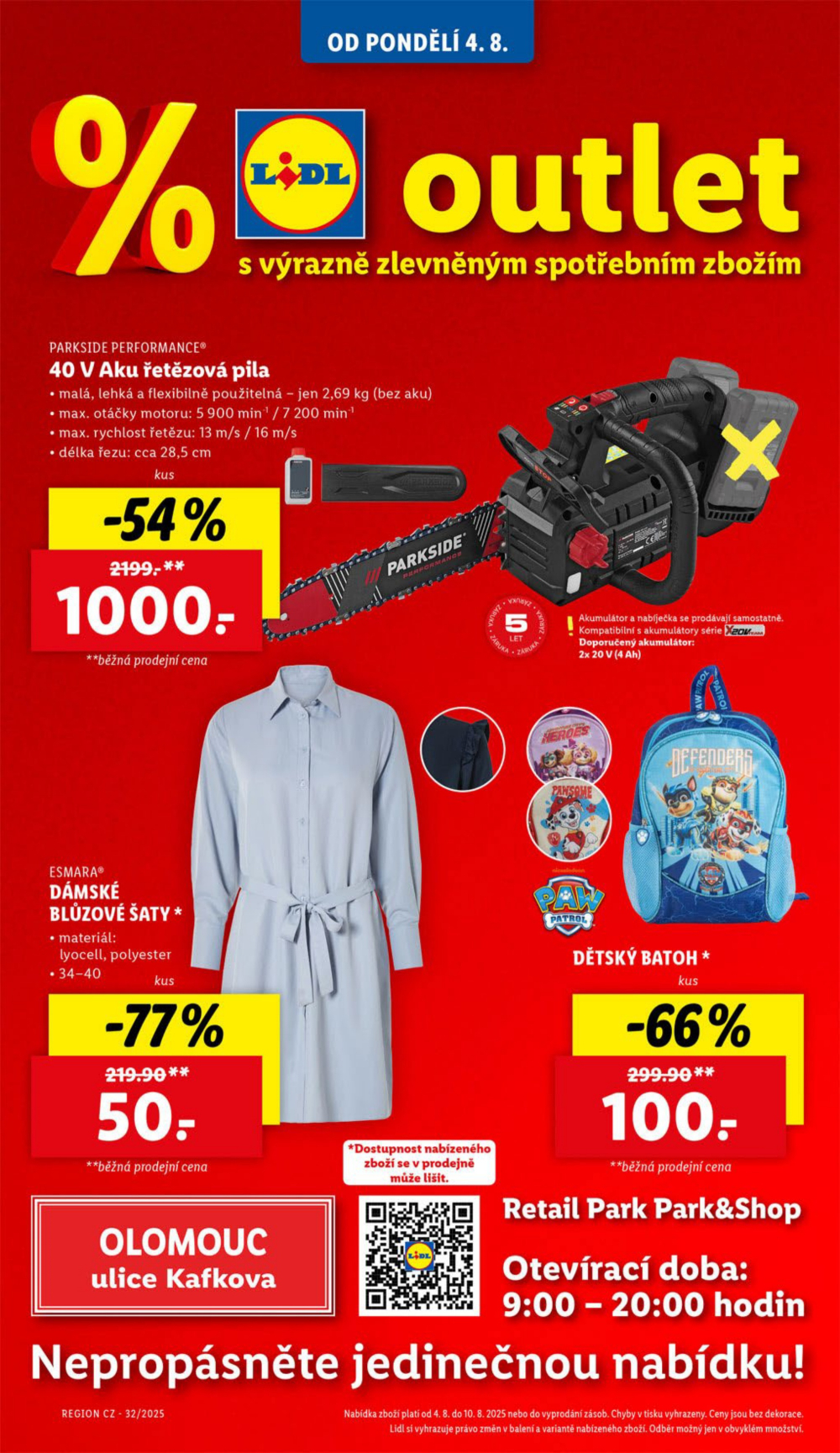 Leták Lidl leták od pondělí - Hurá do lavic - strana 7