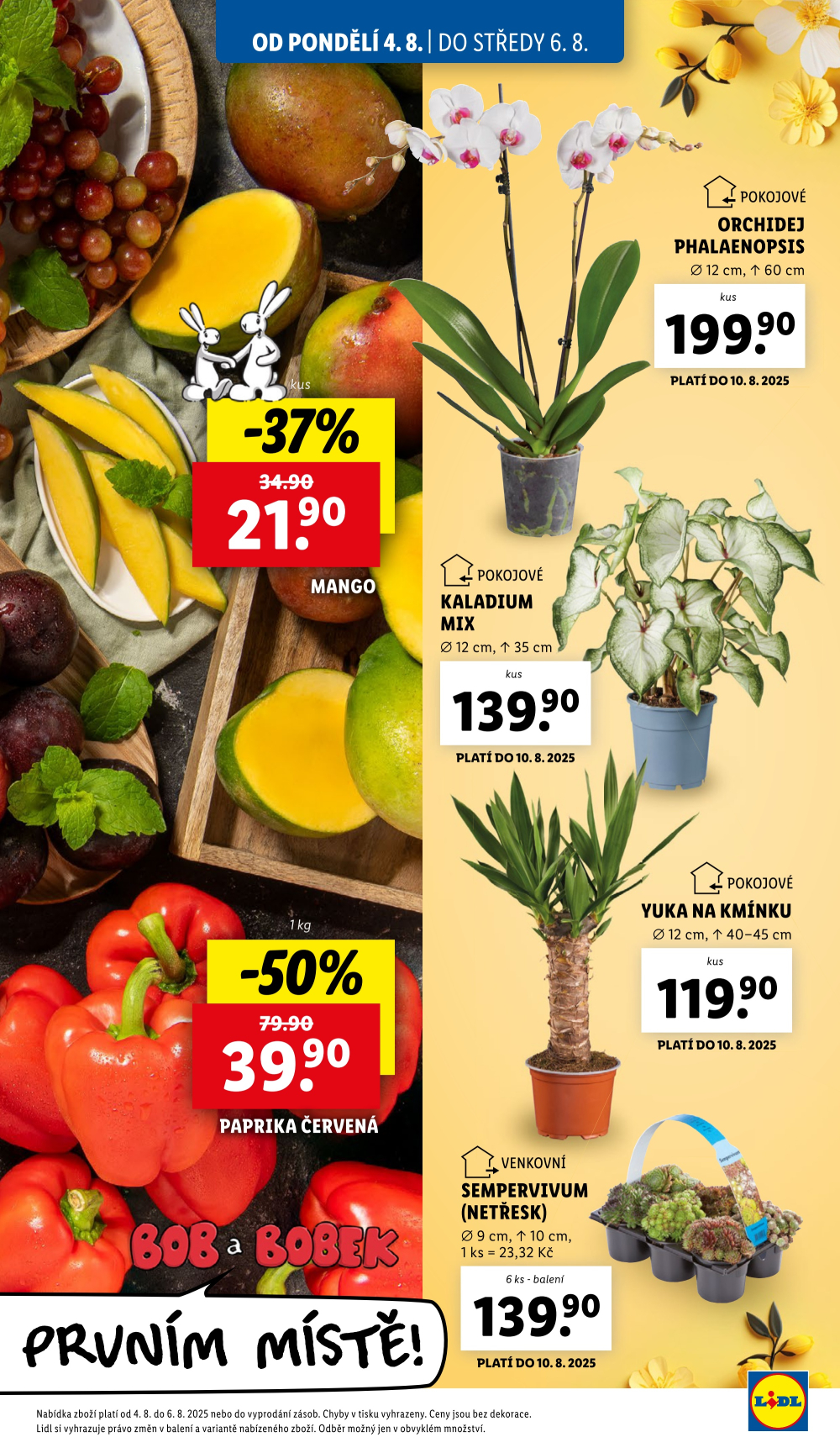 Leták Lidl leták od pondělí - Hurá do lavic - strana 9