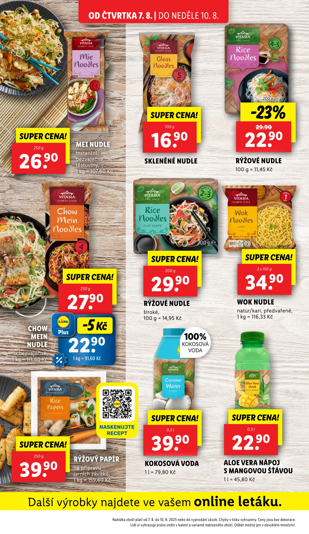 Leták Lidl leták od čtvrtka - Inspirace v asijském stylu - strana 20