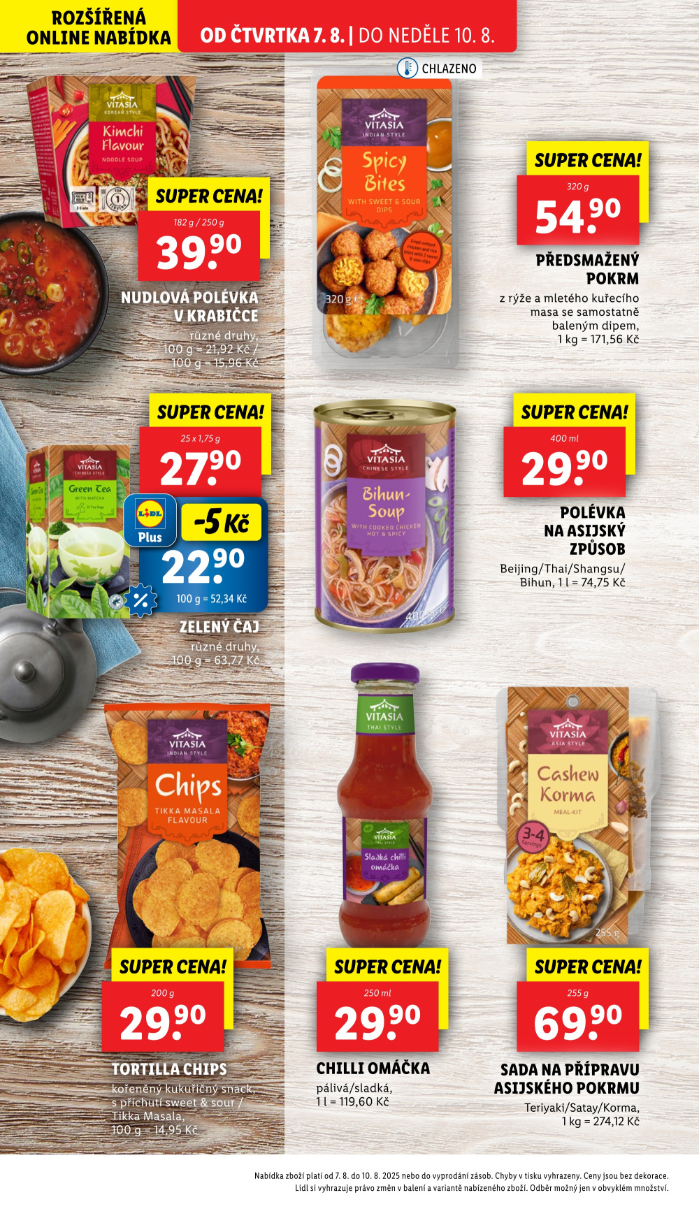 Leták Lidl leták od čtvrtka - Inspirace v asijském stylu - strana 22