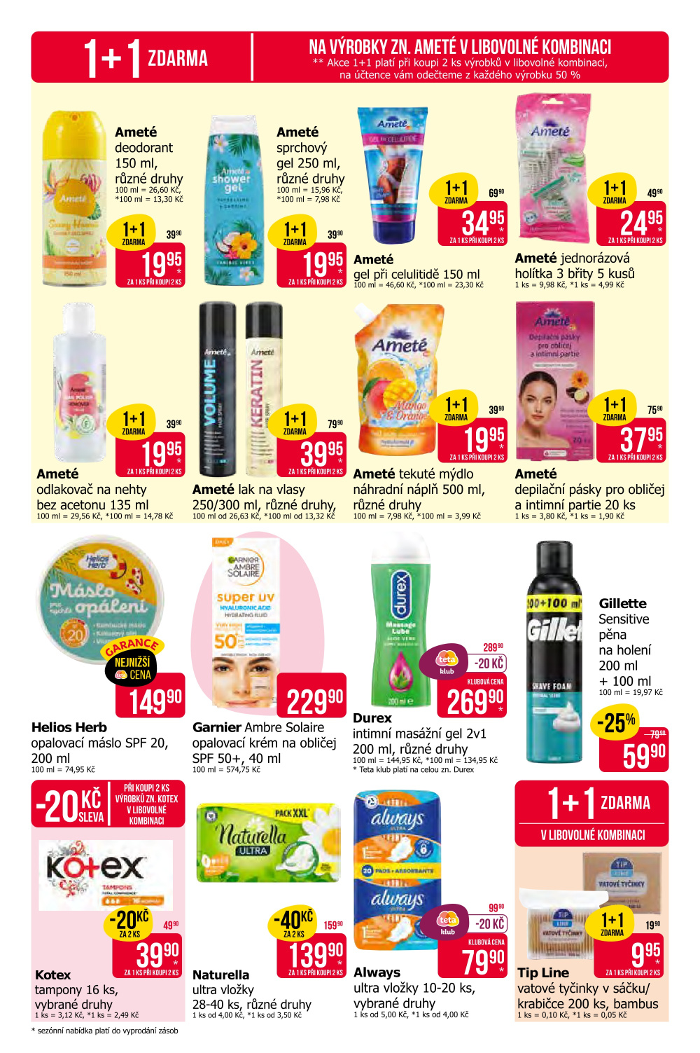 Leták Teta drogerie leták - strana 7