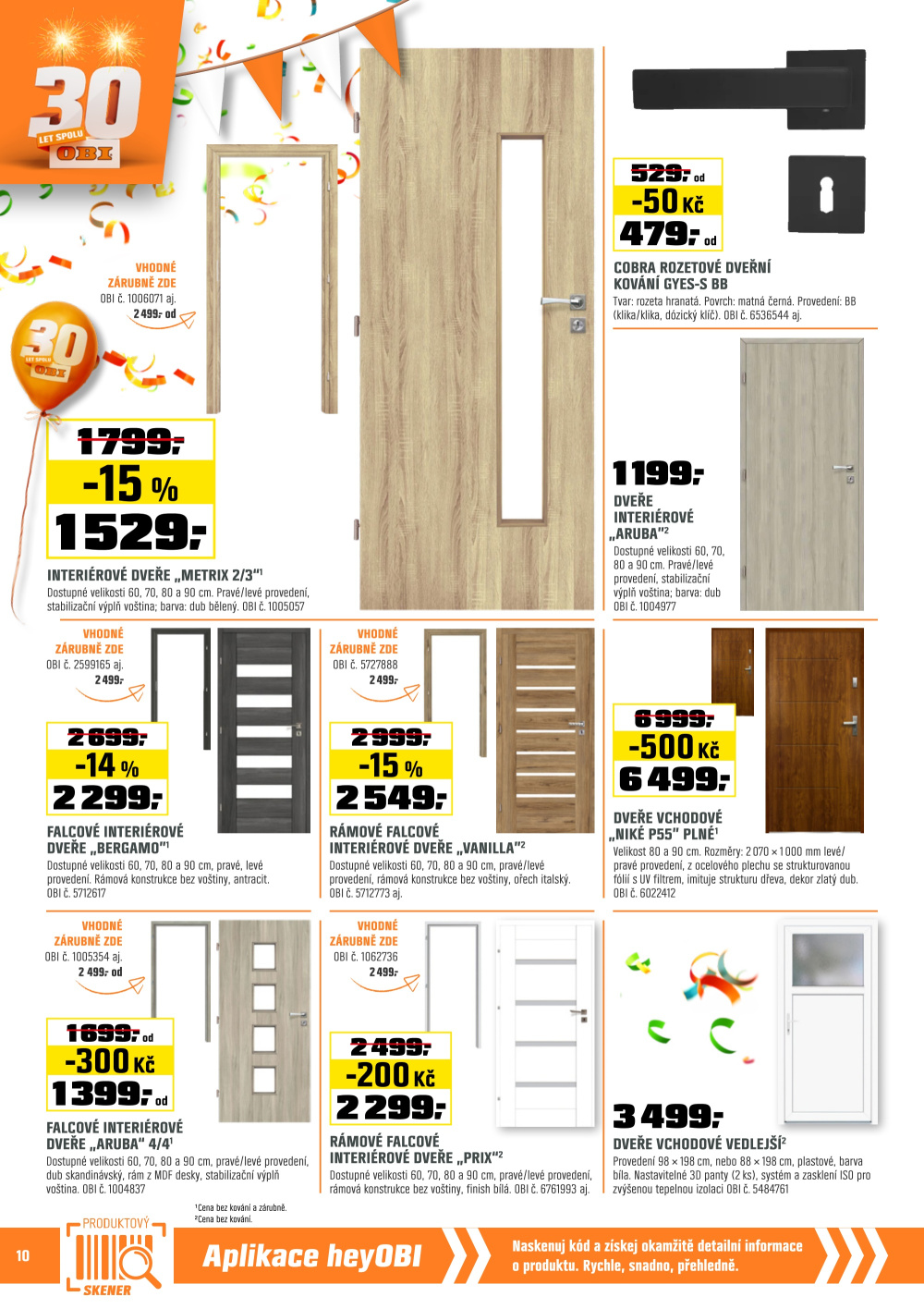 Leták OBI leták - strana 10