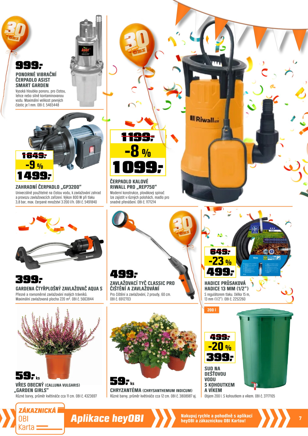 Leták OBI leták - strana 7
