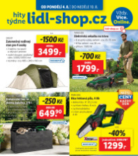 Akční leták Lidl - shop.cz  - hity týdne