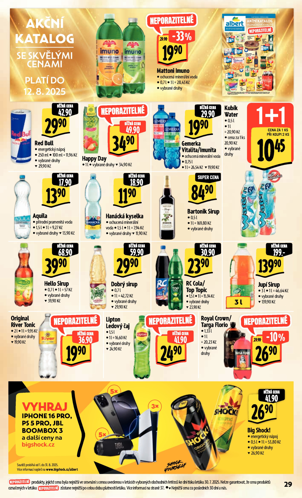 Leták Albert Hypermarket leták - strana 37