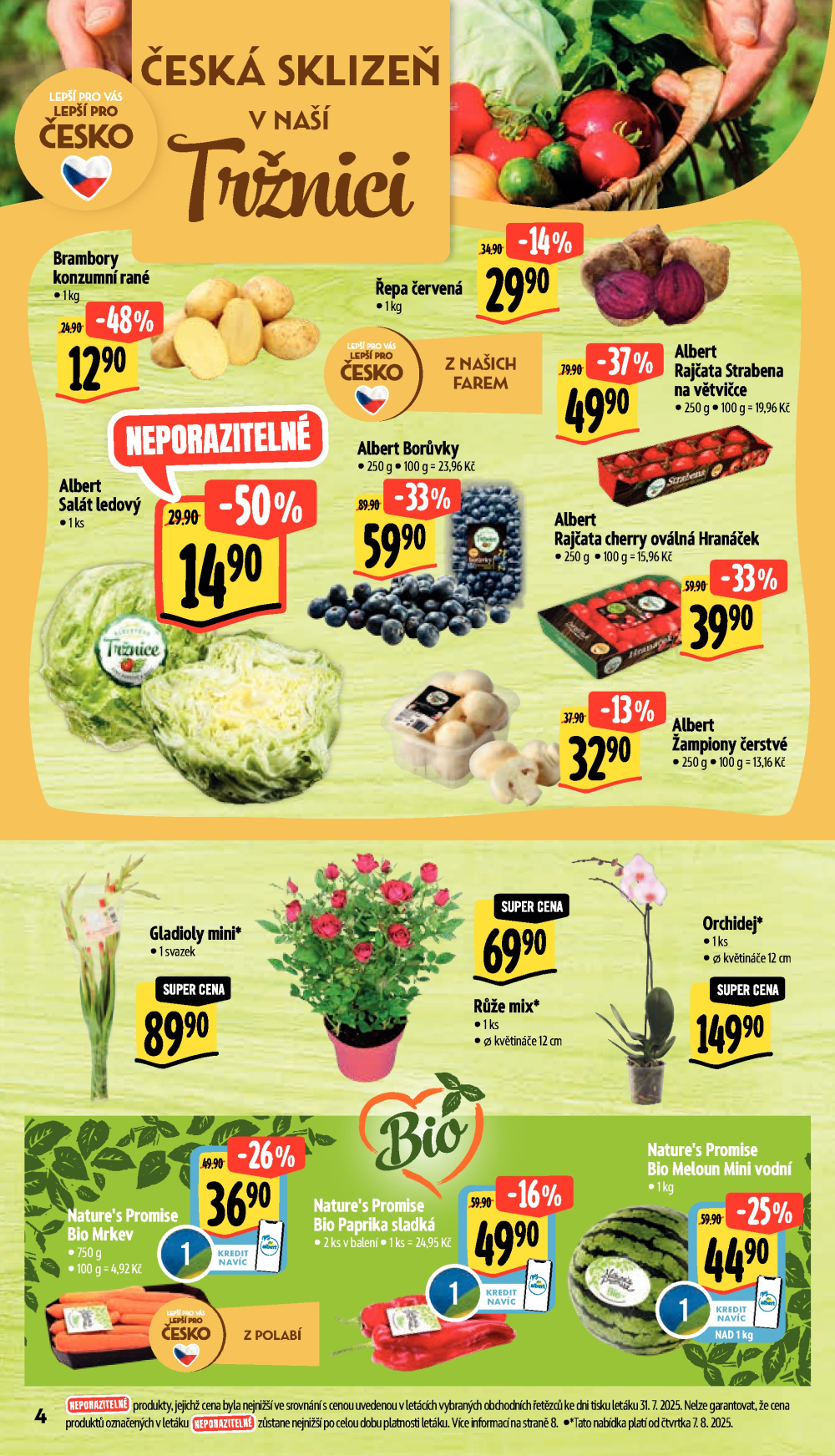 Leták Albert Supermarket leták - Praha Letňany, Frýdecká - strana 13