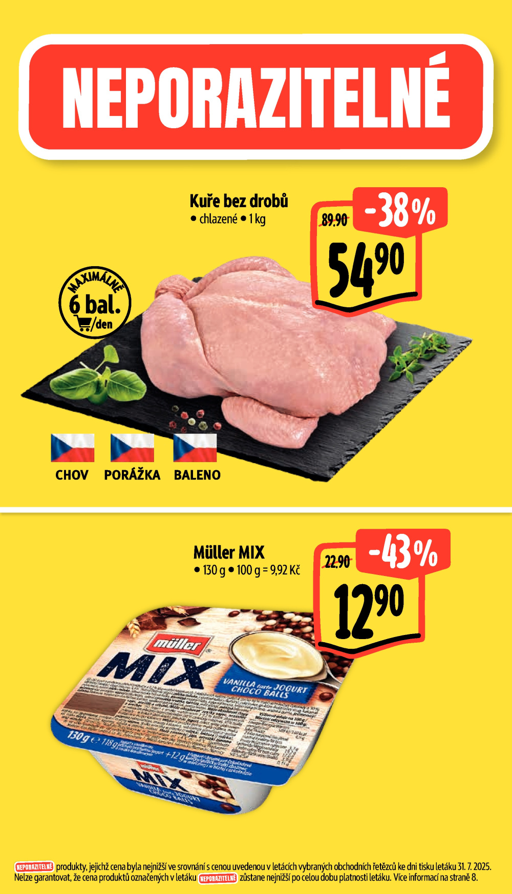 Leták Albert Supermarket leták - Praha Letňany, Frýdecká - strana 2