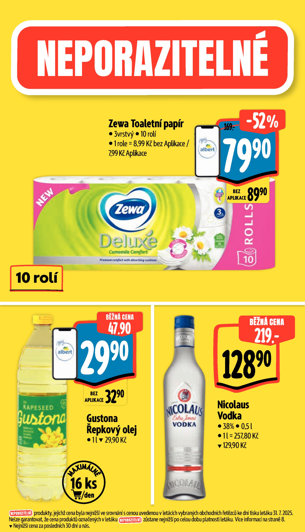 Leták Albert Supermarket leták - Praha Letňany, Frýdecká - strana 5