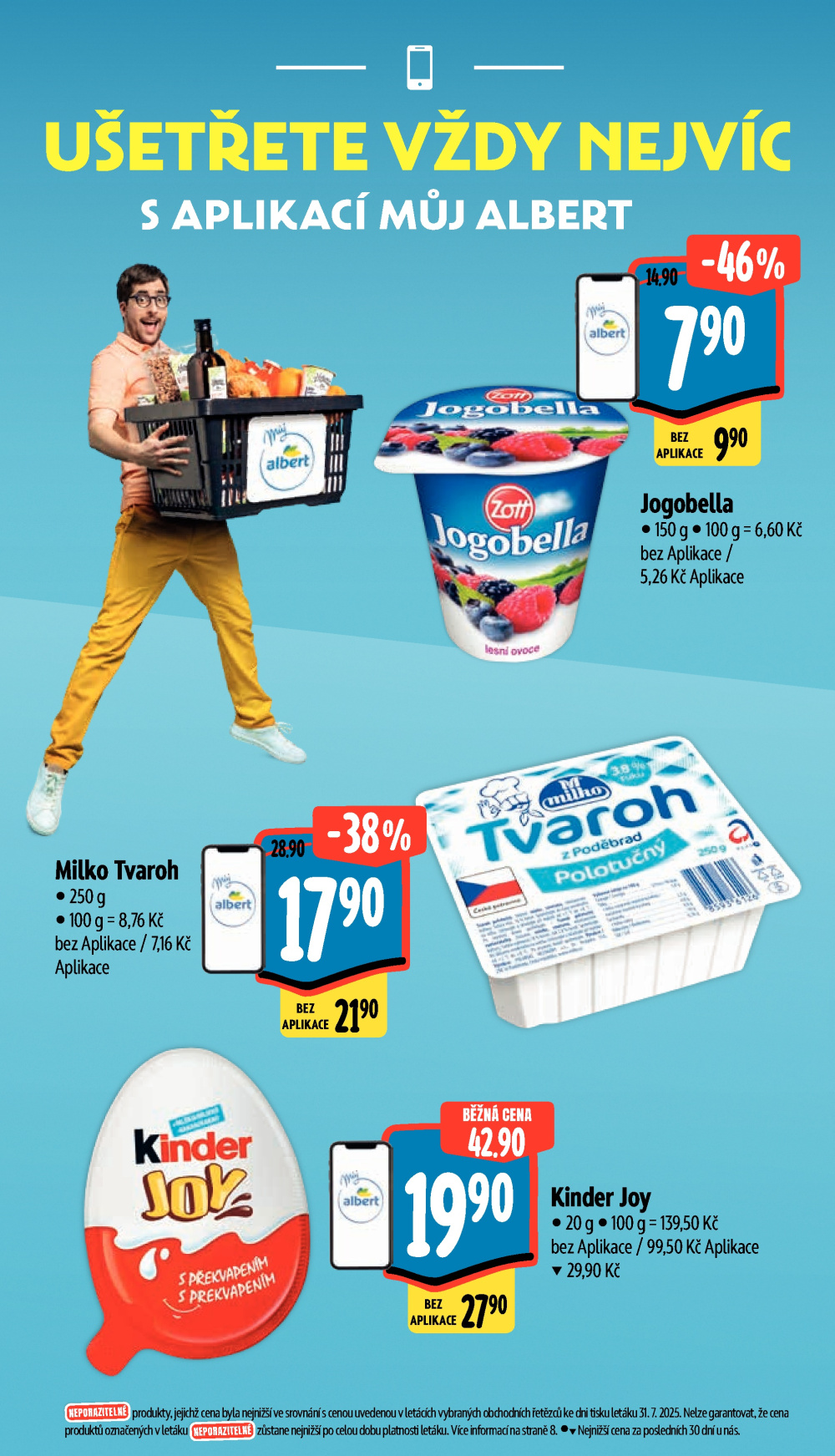 Leták Albert Supermarket leták - Praha Letňany, Frýdecká - strana 8