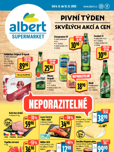 Albert Supermarket leták