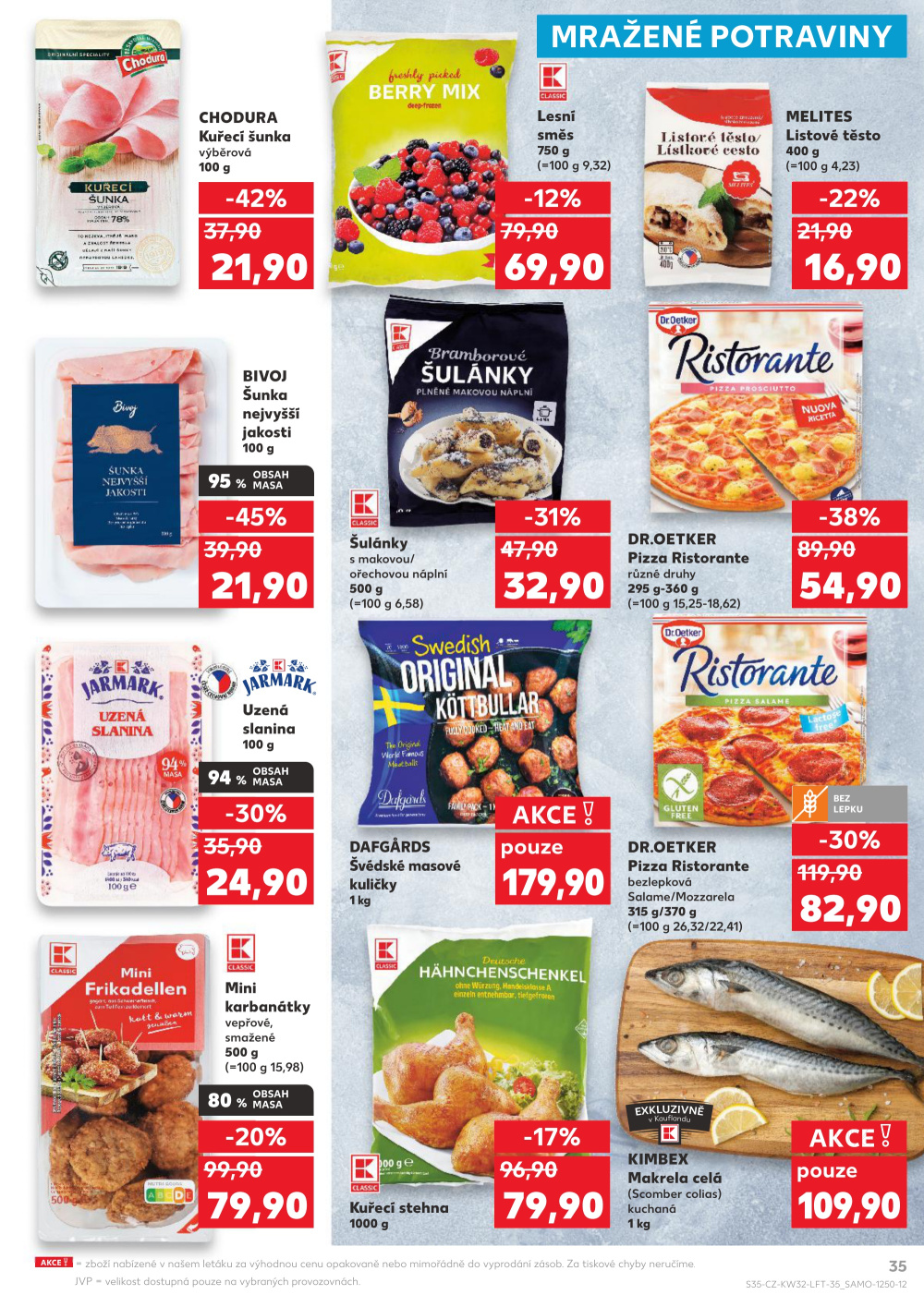 Leták Kaufland leták Plzeň - strana 35