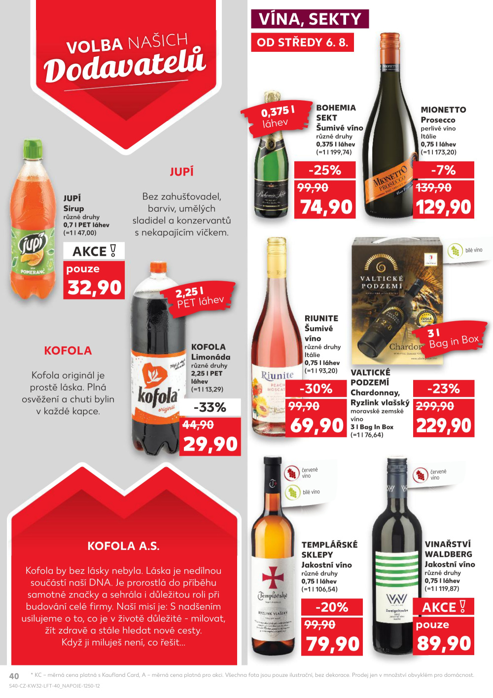 Leták Kaufland leták Plzeň - strana 40