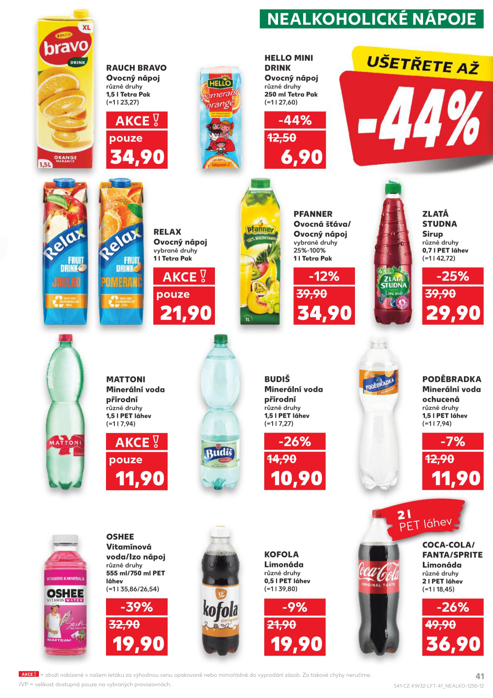 Leták Kaufland leták Plzeň - strana 41