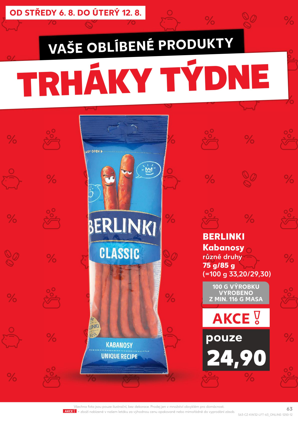 Leták Kaufland leták Plzeň - strana 63