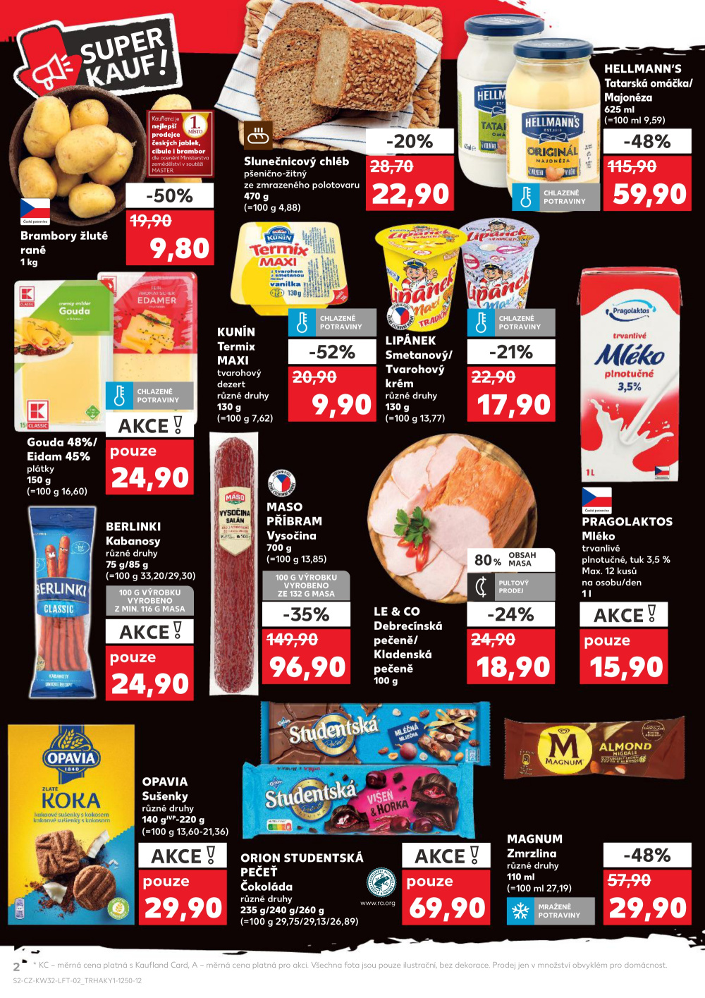 Leták Kaufland leták Praha 9 - Hloubětín - strana 2