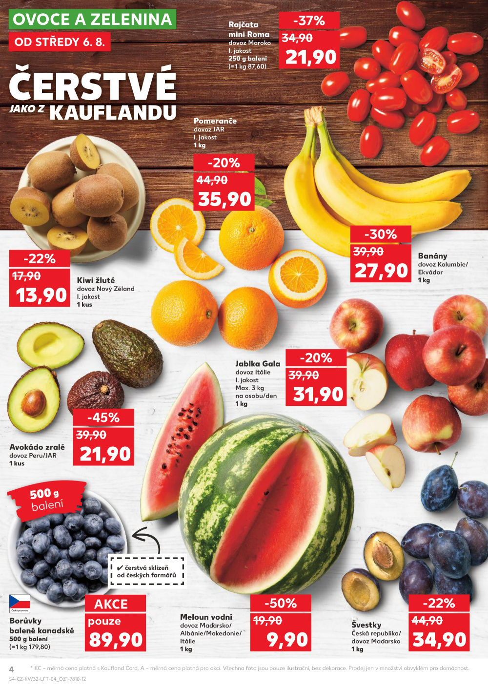 Leták Kaufland leták Praha 9 - Hloubětín - strana 4