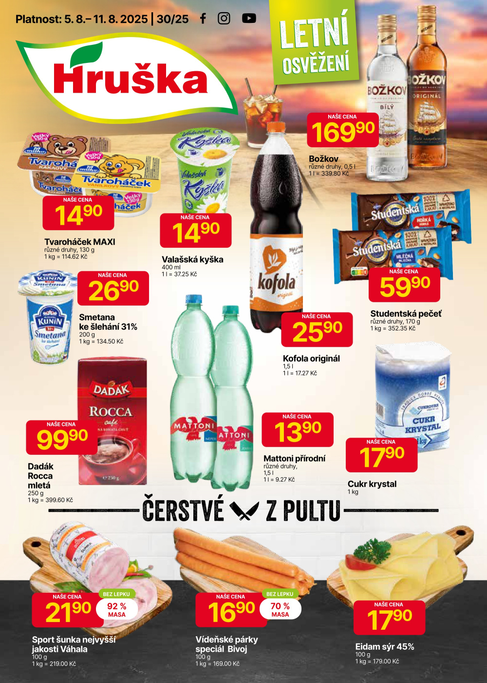 Leták Hruška leták - strana 1
