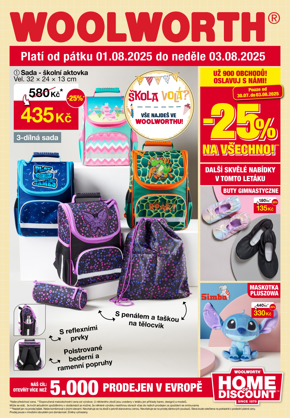 Leták Woolworth leták - strana 1