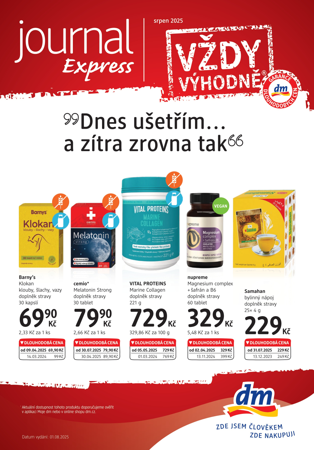 Leták dm drogerie leták - journal expres - strana 1
