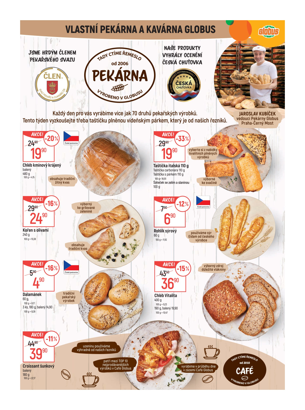 Leták Globus leták Praha - Černý Most - strana 6