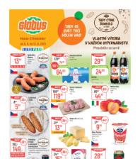Akční leták Globus  Praha - Štěrboholy