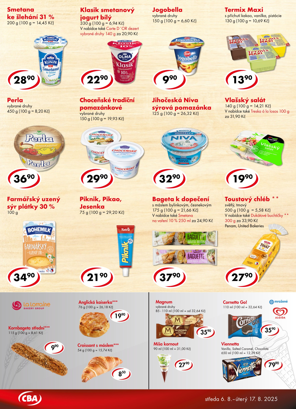 Leták CBA Potraviny leták - strana 2