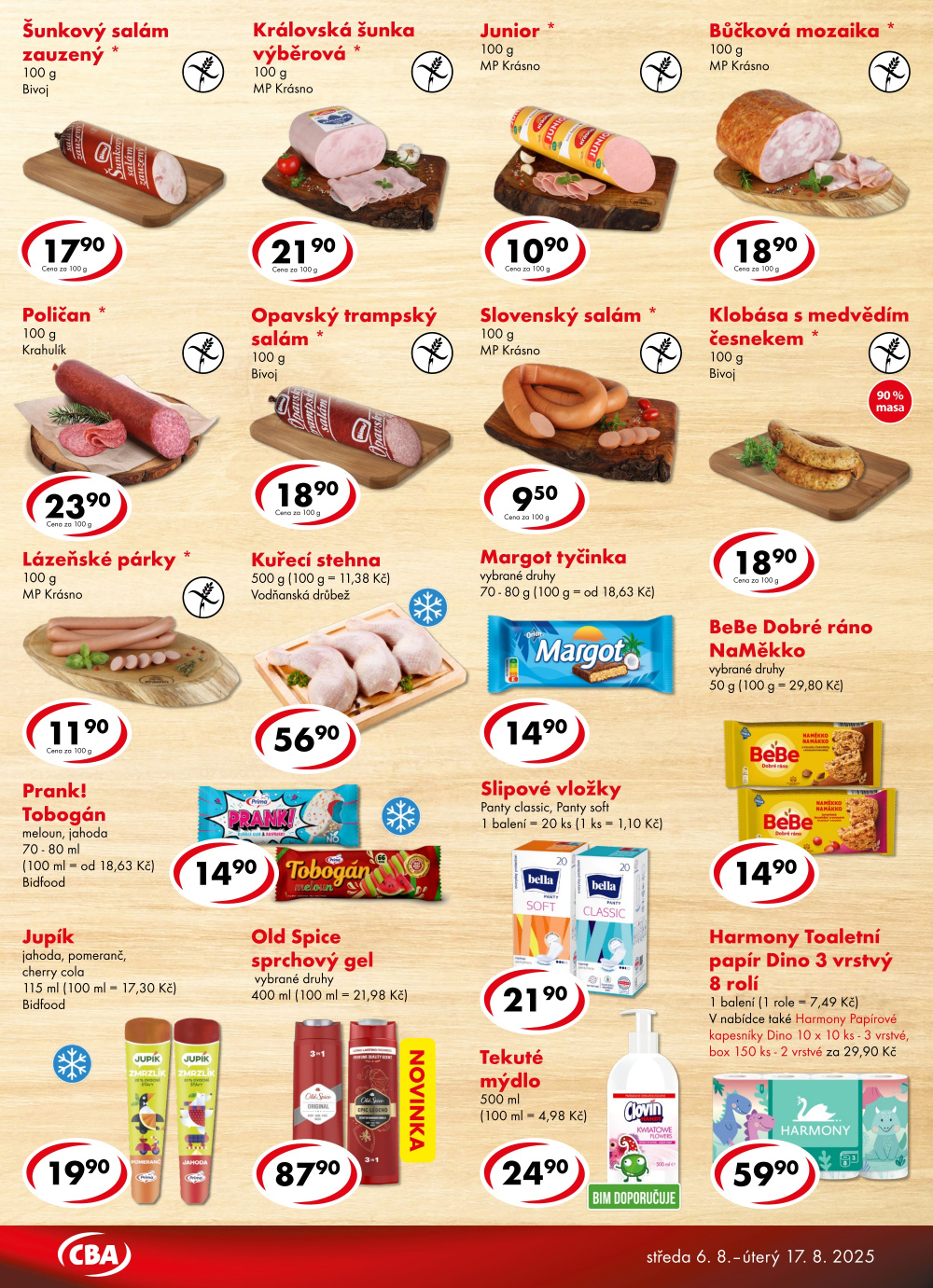 Leták CBA Potraviny leták - strana 3