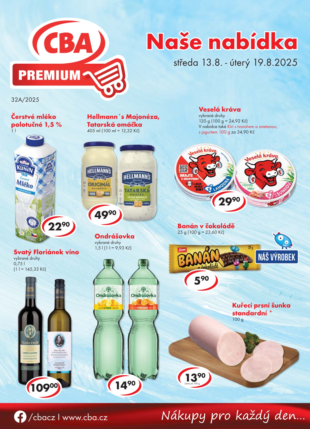 Leták CBA Premium leták - strana 1