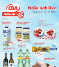 Akční leták CBA Premium 