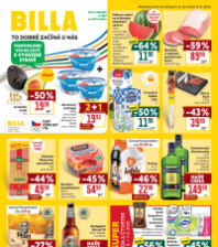 Akční leták BILLA velký 