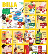 Akční leták BILLA malý 