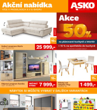 Akční leták ASKO nábytek  - Akční nabídka