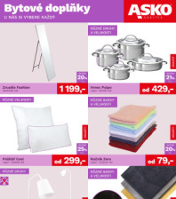 Akční leták ASKO nábytek  - Bytové doplňky