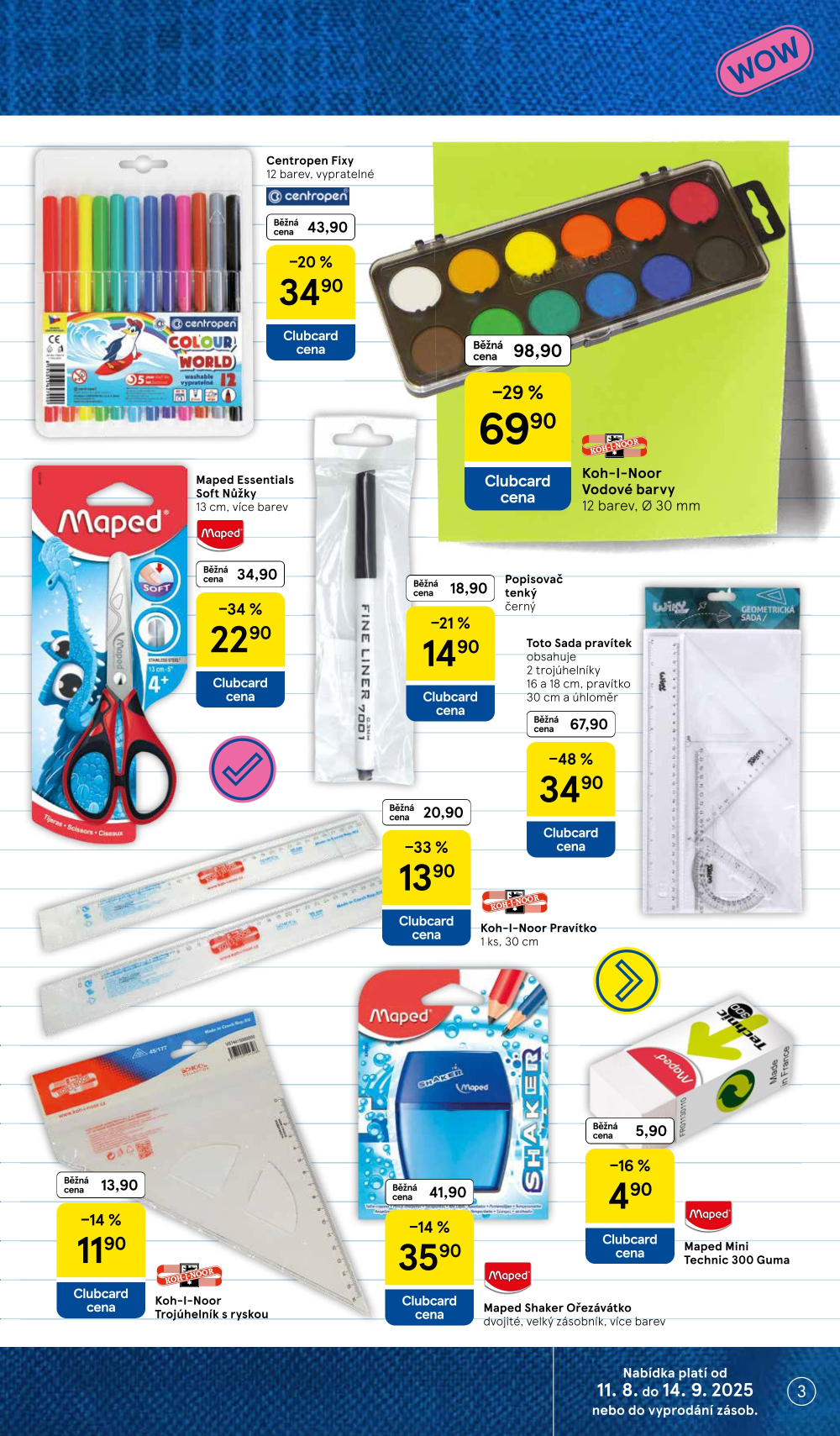 Leták Tesco leták - Zpátky do školy - strana 3