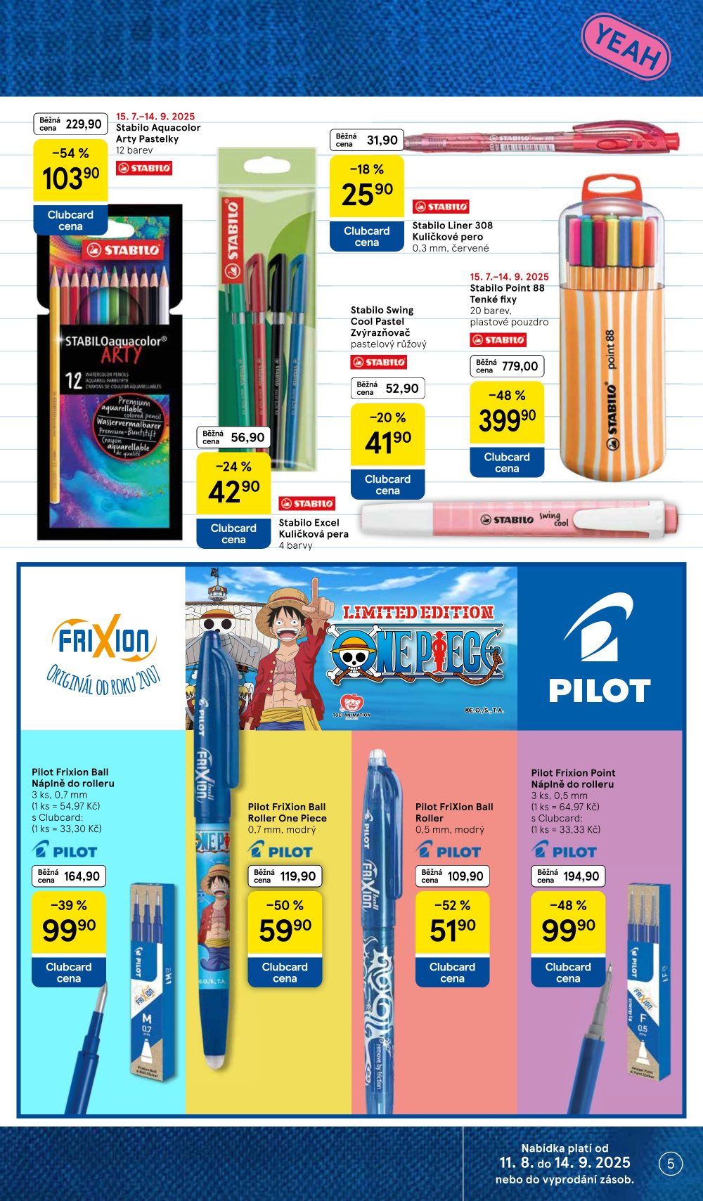 Leták Tesco leták - Zpátky do školy - strana 5